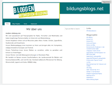 Tablet Screenshot of bildungsblogs.net